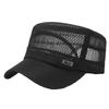 Beach Hat Flat Top Large Brim Full Mesh Casual Adjustable Buckle Casual Breathable Sunscreen Military Hat Outdoor Activities