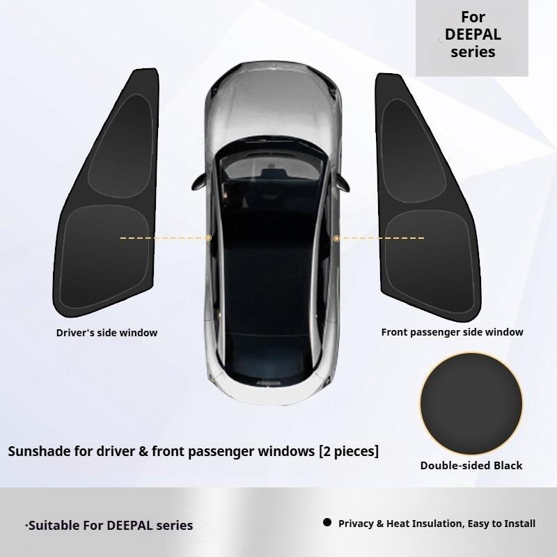 For Changan DEEPAL S05 S07 L06 Car Privacy Shade Side Window Sunshade Front Windshield Sun Protection Heat Insulation Sunshade