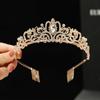 Crystal Diamond Bridal Wedding Hair Tiara Birthday Tiara Hair Accessories Prom Crown Car Show Performance Headband