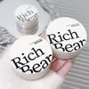RICH BEAR Легкая стойкая рассыпчатая пудра для фиксации макияжа с эффектом мягкого тумана
