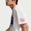 Nike Как M Nsw Lse Celeb Fb 2 С принтом Круглый вырез Пуловер Вязаный Короткий рукав Футболка Мужские Топы IR5775-133