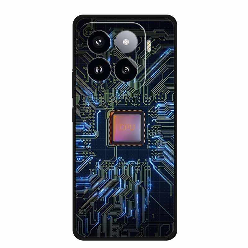 Для Xiaomi 15 Pro Чехол Роскошный Мягкий Силиконовый Задняя Крышка из ТПУ Чехлы для Телефона для Xiaomi 15 5G Защитный Новый Милый Красивый Бампер Coque