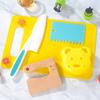 Kids Cooking Cutter Set Kids Montessori Toy Safe Kitchen Cooking Set Toddler Kitchen Playset Toddler Kitchen Playset Accessories