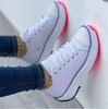 Spring and Summer Casual Single Shoes for Women Ound Toe Canvas Solid Color Low Top Plus Size Women's Shoes
