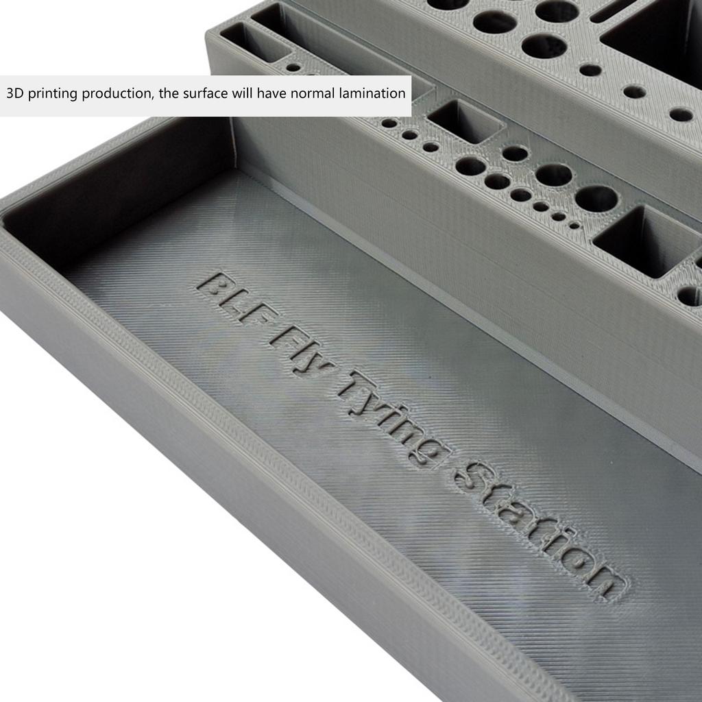 Набор инструментов для вязания мушек Настольный органайзер Удобная организация принадлежностей Стойка для хранения для мужчин Рыболовов Начинающих Рыбаков