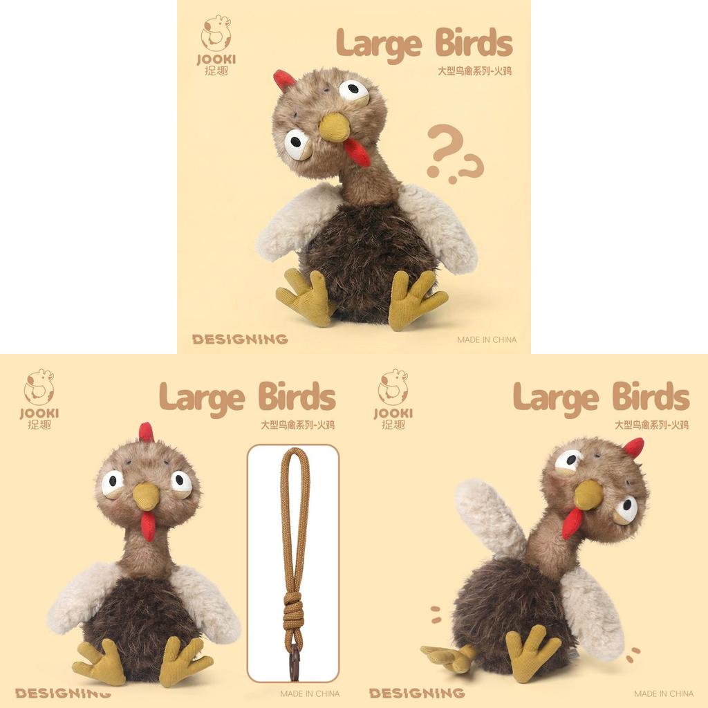 Turkey Plush Toy Soft Animal Pillow Gift For Kids And Girls