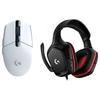 Logitech Комплект: Игровая проводная гарнитура G331 и беспроводная мышь G304