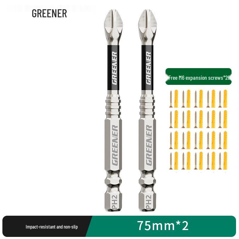 Набор магнитных отверток Green Forest S2 с нескользящей ручкой