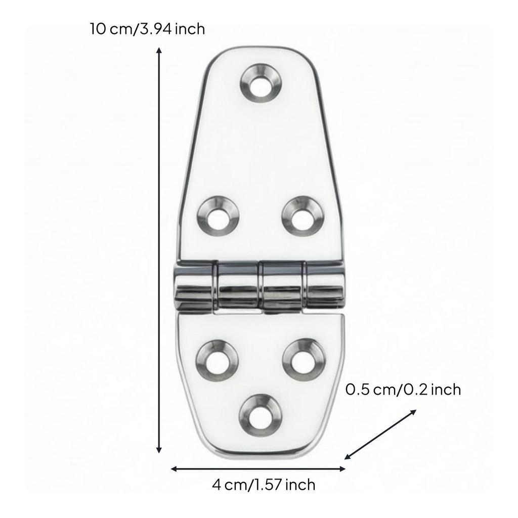 Boat Hinge Quiet HeavyDuty Components for Yachts, Doors, Workshop Projects