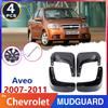 Автомобильные брызговики Колесные арки для Chevrolet Aveo Седан Saloon T250 2007~2011 2008 2009 2010 Аксессуары Автотовары Брызговики Подкрылки