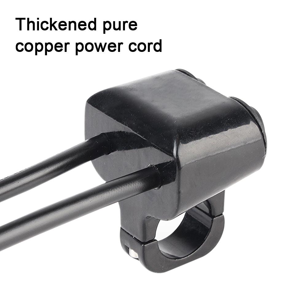 Переключатель фары 12 В, переключатель поворотников, переключатель динамика, управление двумя кнопками, алюминиевый сплав 7/8 дюйма 22 мм