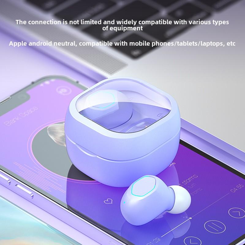 Новые беспроводные Bluetooth-наушники с шумоподавлением, компактные портативные спортивные музыкальные наушники