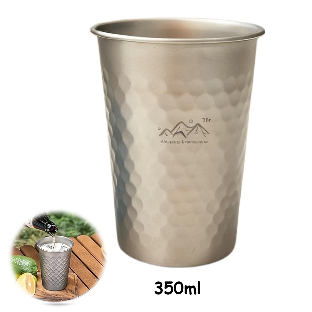 350/500/600ml Outdoor Casual Cup Single-Layer Honeycomb Patterned Cold Water Cup Portable Water Cup For Outdoor Camping