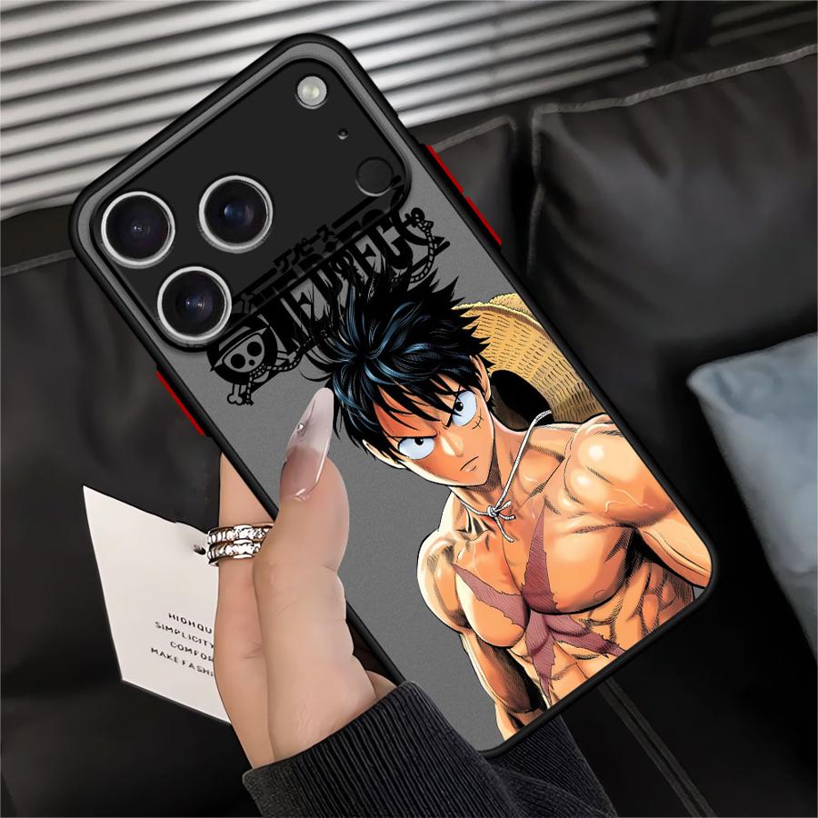 Чехол для iPhone 17 Pro Max 11 14 Air 13 Mini 7 8 SE 16 Plus XS XR 15 12 Funda Задняя крышка телефона Крутой One Piece Луффи Зоро