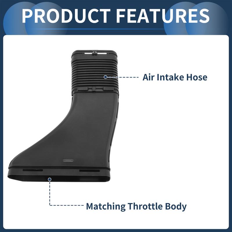 X Autohaux Engine Air Intake Hose for Mercedes Benz Air Cleaner Intake Hose No.2760902111
