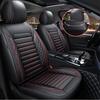 Полный комплект чехлов на сиденья автомобиля для 5-местного авто – Подходит для 95% всех 5-местных автомобилей (Легковые автомобили, Внедорожники, Фургоны) – Премиум полиуретановая кожа, дышащая – Всесезонная защита сидений