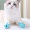 4Pcs Foot Cover Cat Claw Protector Anti-Scratch Bite Paw Nail Cover Boots  Washing Shoes