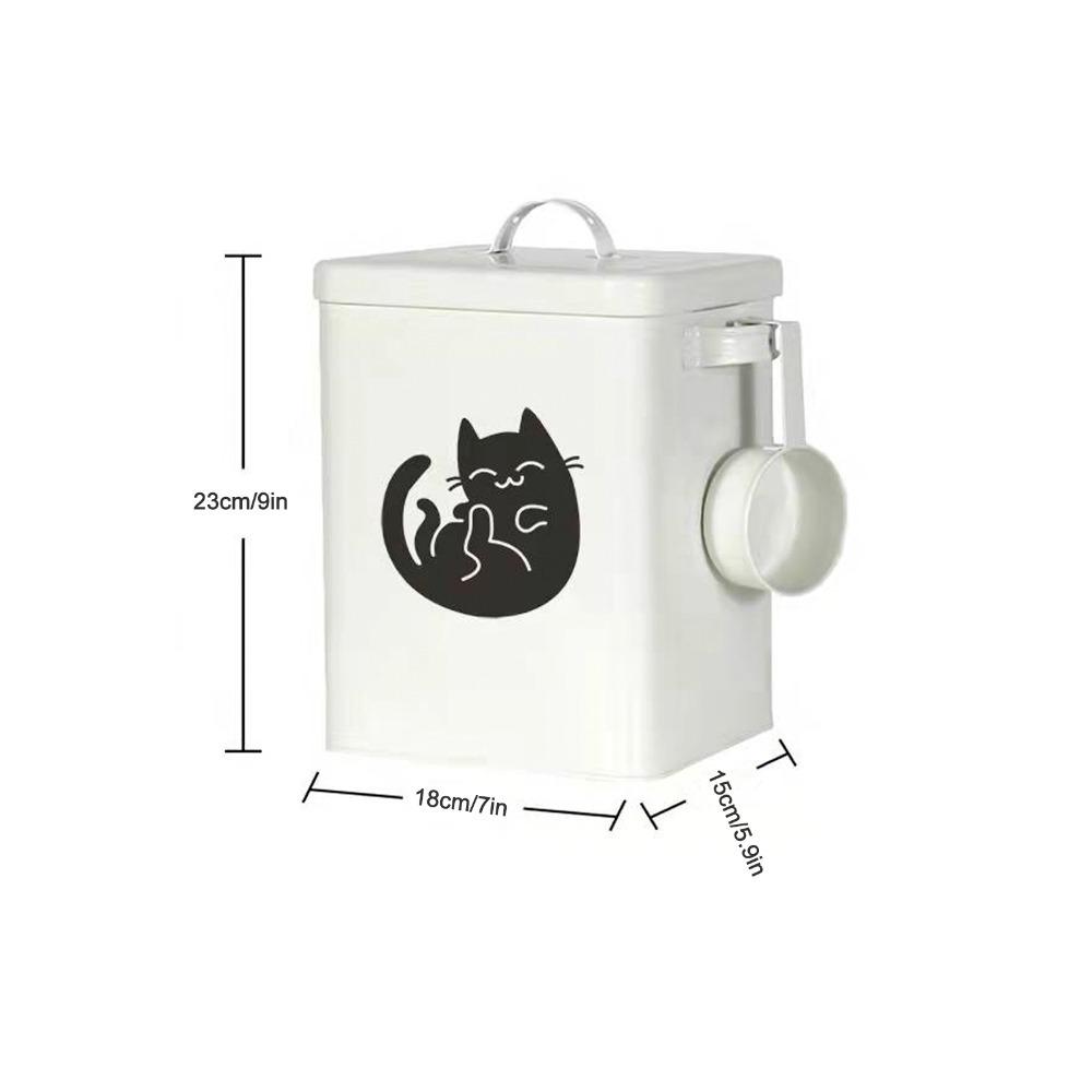 Sealed Pet Food Container Large Food Storage Box Durable Pet Storage Can Kitchen
