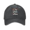Повседневная Бейсболка Черная Дыра Унисекс Потертый Деним Snapback Уличная Все Сезоны Дорожная s Шляпа
