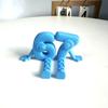 3D Printed 67 Number Figurine Articulated Flexible 67 Character Figure with Movable Joints