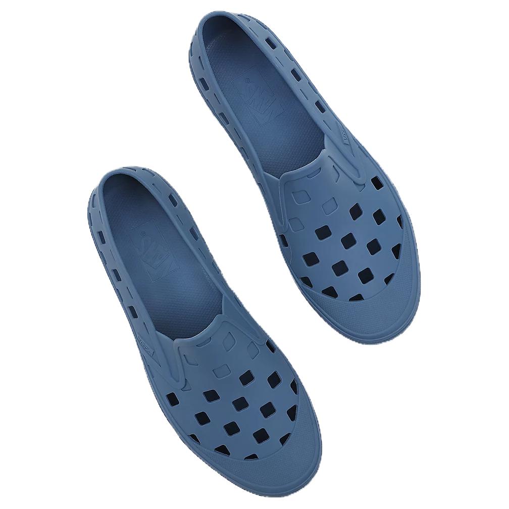 Vans Слипоны Trk Универсальные Повседневные Нескользящие Прочные Клоги Унисекс Обувь Синие VN0A5HF8ZR8