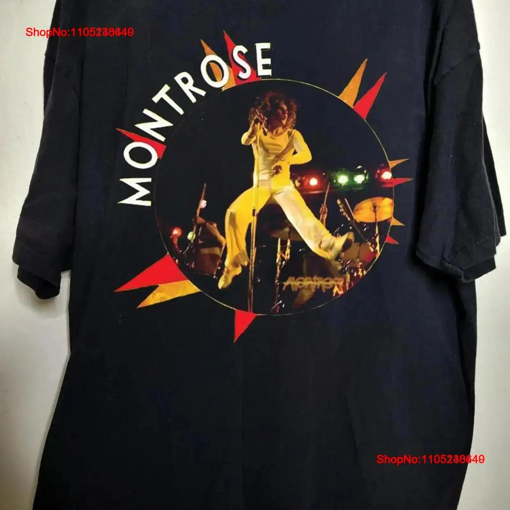 Montrose 2016 Rock The Nation Live T Shirt All Size S To 5xl Ll2132 Vintage Slightly Comfortable Stylish Fashion Graphic