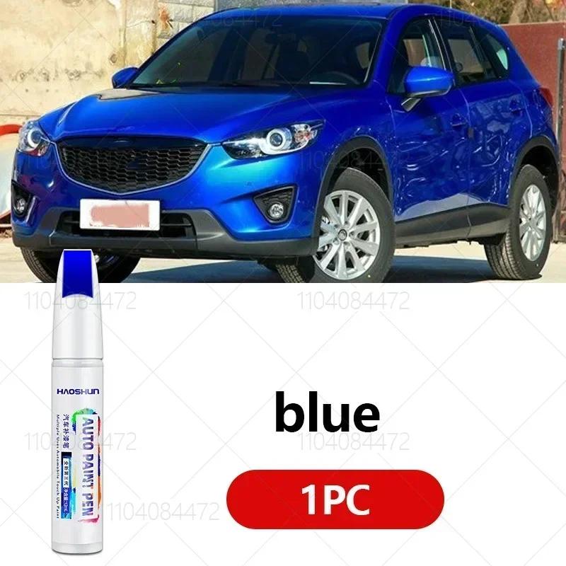 Для Mazda CX3 2015-2025 DK Ремонтный маркер краски Подкрашивание Удаление царапин Сделай сам Автоаксессуары Черный Белый Серебристый Красный Синий Коричневый Серый QR1