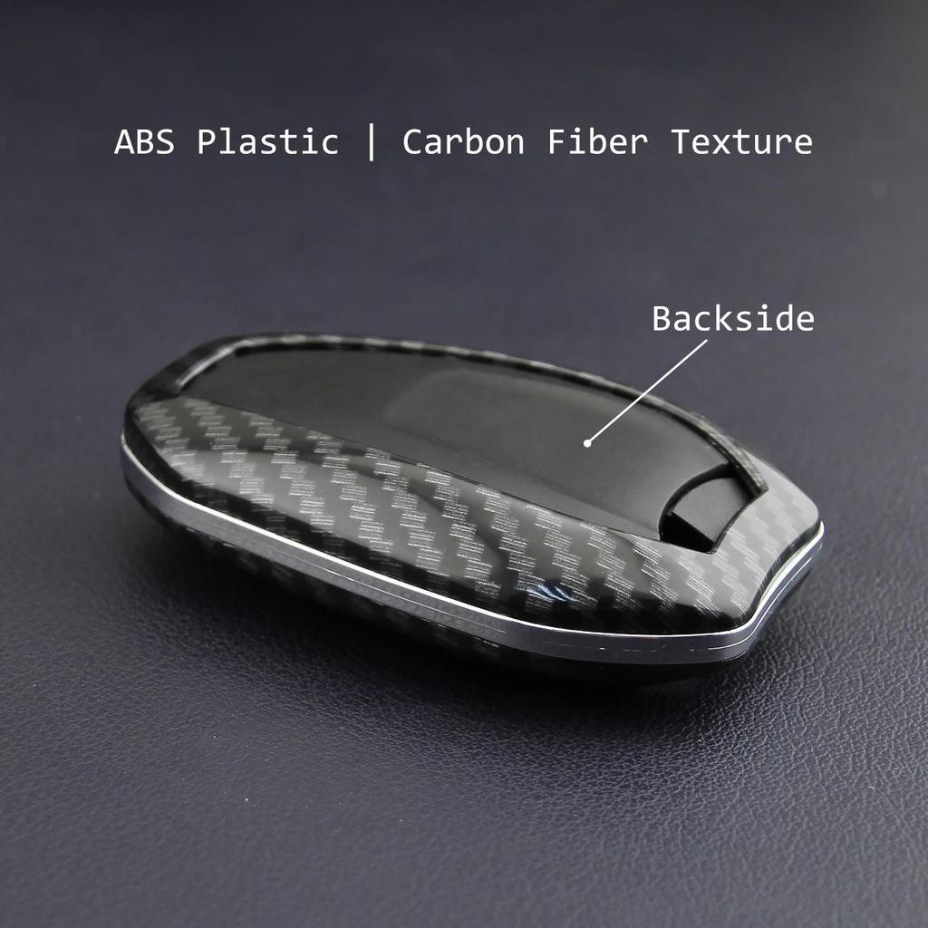 Peugeot Citroen DS Key Cover: Carbon Fiber Protective Shell for 4008, 5008, C5 Smart Remote.