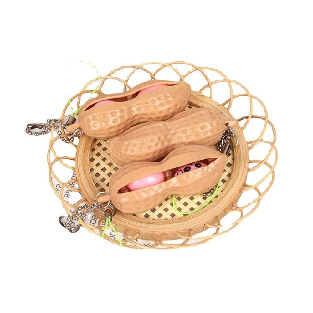 Anti-stress Anti-stress Fidget Toy Gifts Peanut Pendant New Peanut Key Chain