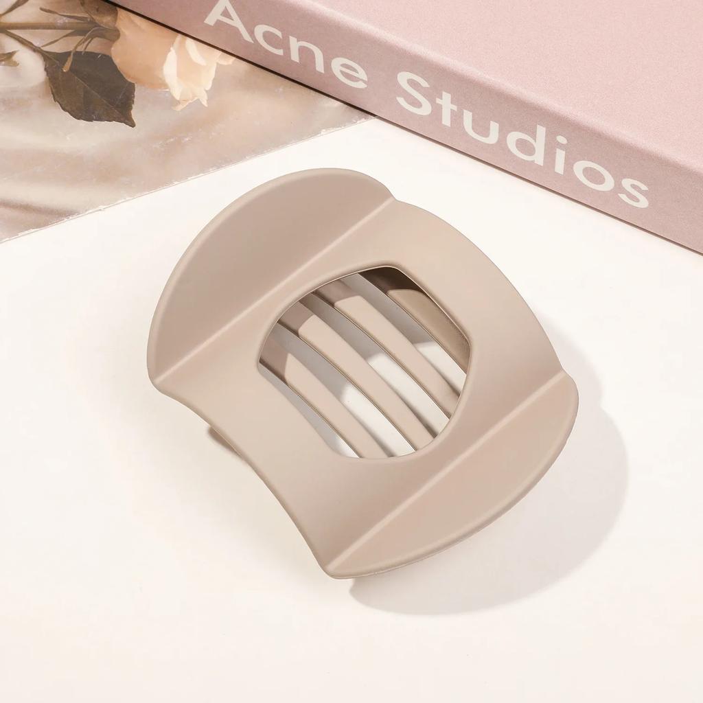 Новые большие и маленькие размеры заколки для волос из поликарбоната для женщин, нескользящие аксессуары для волос, винтажные заколки в форме утиного когтя, заколки для девочек