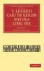 Книга T Lucreti Cari De Rerum Natura Libri Sex by Lucretius - Paperback