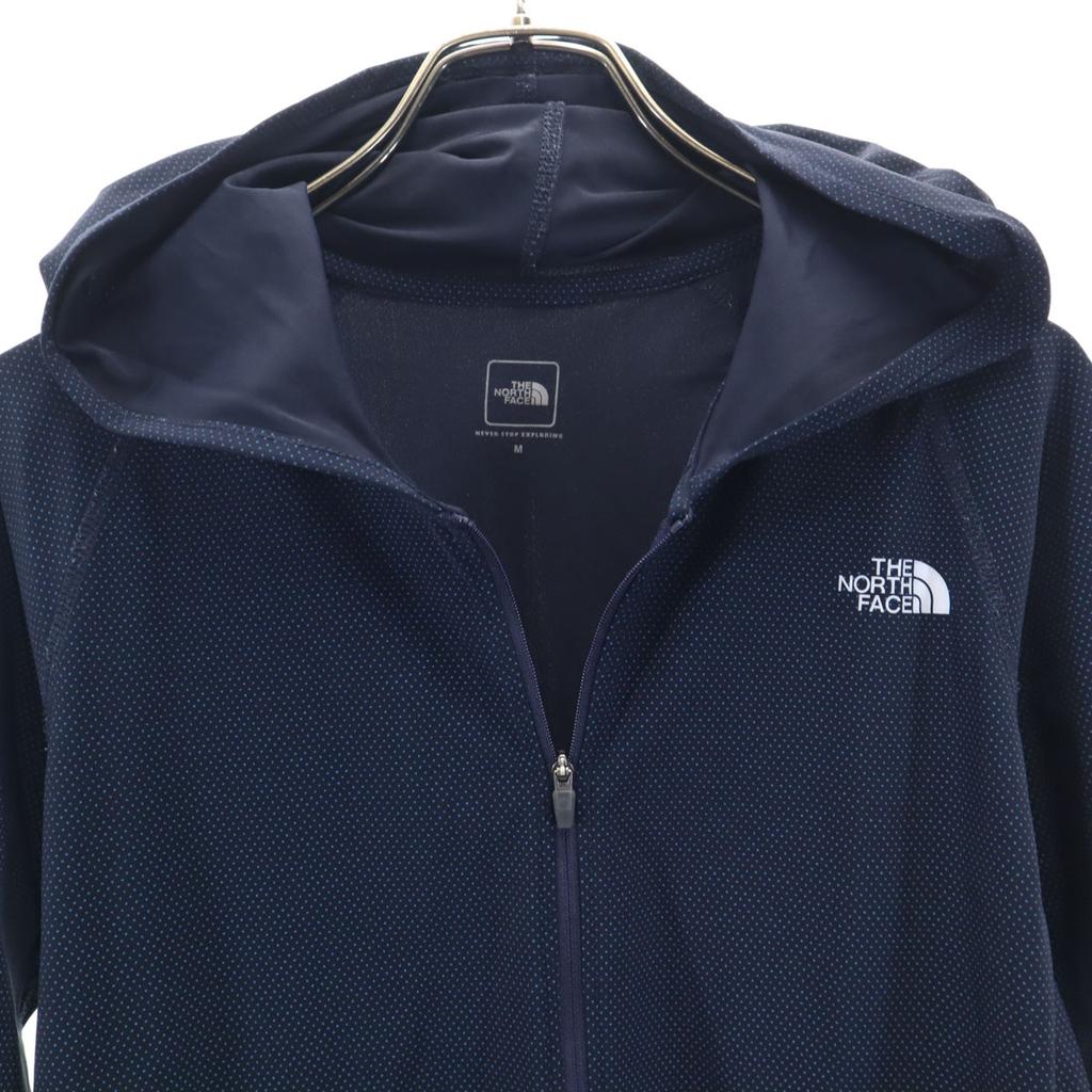 The North Face Dot Pattern Long Sleeve Zip Hoodie Women Used