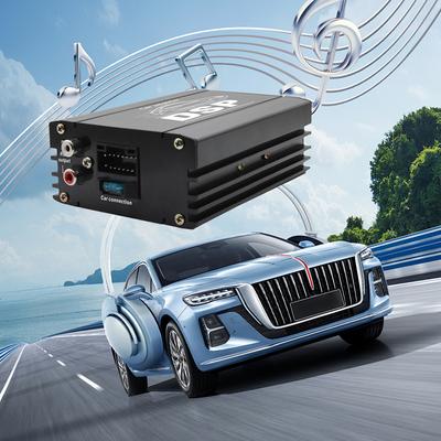 Автомобильный DSP цифровой аудиопроцессор 4x50 Вт 4-канальный DSP автомобильный усилитель мощности Аудио цифровой звуковой процессор для автомобилей