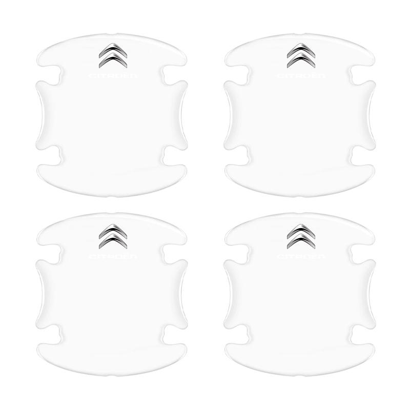 PIXT4 Car door handle bowl protector transparentanti scratch and anti collision For Citroen C1 C2 C4 C5 C6 C8 C4L DS5 LS DS6 Picasso