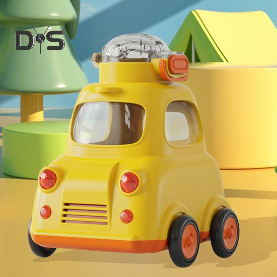 Детская бутылка для воды в машину с трубочкой 600 мл, не содержащая бисфенол-А, герметичная трубочка, чашка для горячих и холодных напитков для мальчиков, девочек, школы, спорта, путешествий