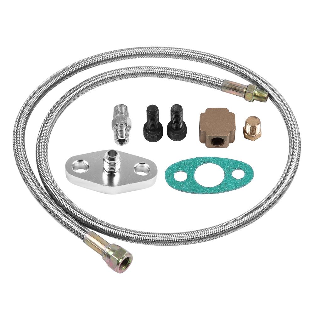 Turbo Oil Feed Line Kit Supply Complete Kit for T3 T4 T3 T4