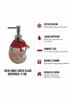 Liquid Soap Bathroom Gel Dispenser Santa Claus