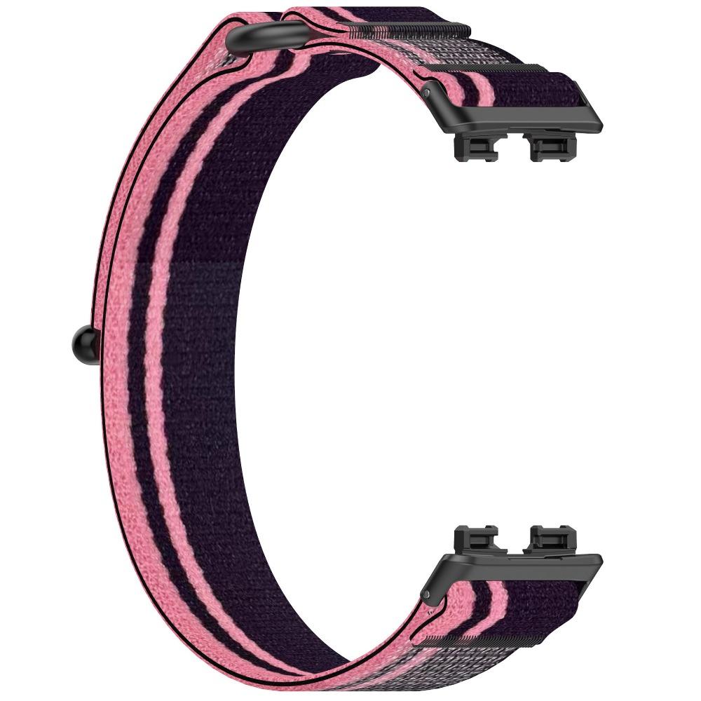 Нейлоновый плетеный ремешок-петля для Huawei Band 10/9/8 Регулируемый браслет для часов Аксессуары для умных часов Спортивный дышащий ремешок
