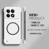 Ultra Thin Hard PC Magnetic Frameless Phone Case For Xiaomi Poco X6 Pro F3 F4 F5 Pro Matte Pure Color Solid Cover