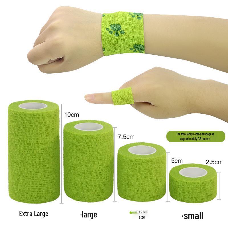 Elastic Self-Adhesive Sports Bandage for Finger, Wrist, Knee, Ankle, and Scar Support