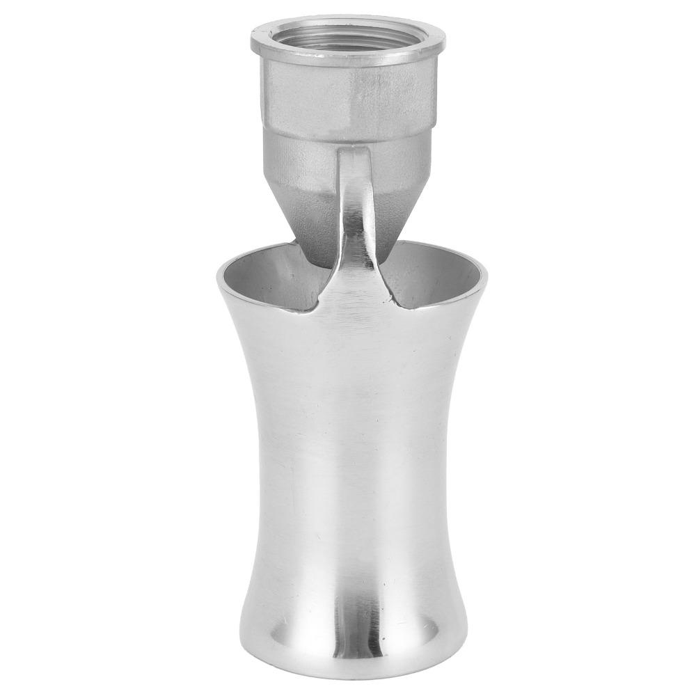 Silver Cedar Nozzle 304 Stainless Steel Fountain Sprinkler Fountain Nozzle  Courtyard Water Display