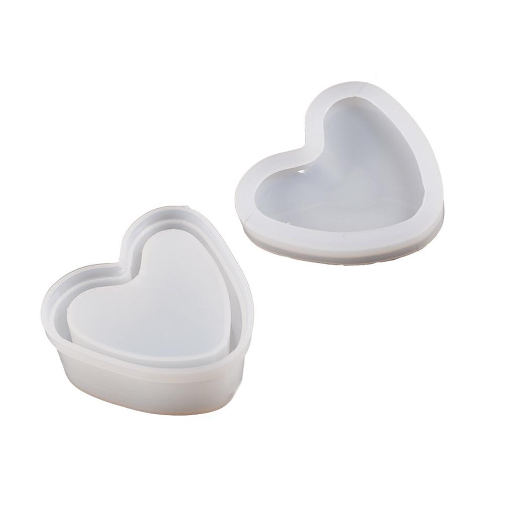 Мягкая силиконовая форма Форма для эпоксидной смолы Инструмент для литья для изготовления своими руками Коробка для хранения Подарочный футляр Контейнер для конфет Изготовление подсвечников