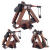Building Block Medieval Weapons Siege Catapult Riprap Machine Ancient War Weapons Scene Ornament