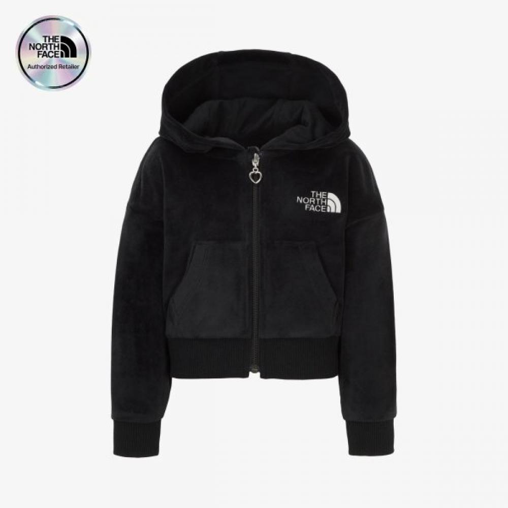 The North Face Girls Alison Zip Up Black Nj5jr51s