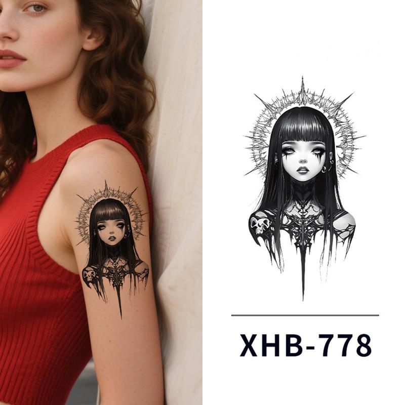 Body Shoulder Arm New Designs Skin Safe Non-toxic Temporary Tattoo/ Tatto/ Tatoo/ Tato Stickers Men