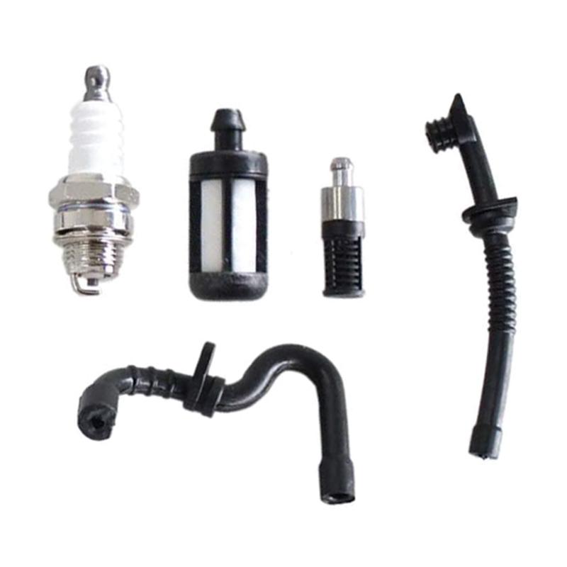 Oil Filter Gas Fuel Line Hose Tube Replacement for Chainsaw Stil 017 170Ms 180Ms 018 Plastic Easy to Operate