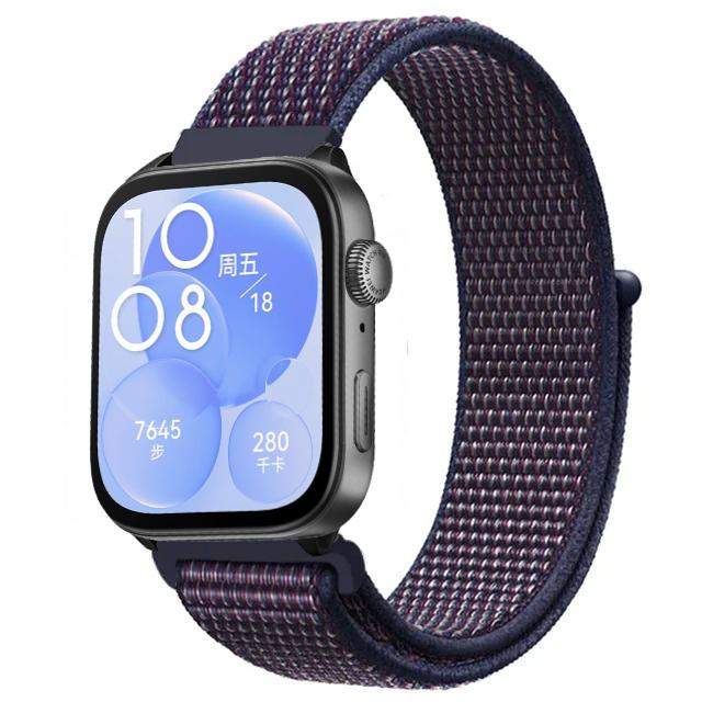 Нейлоновый петлевой ремешок для Huawei Watch Fit 3/4/4 Pro Дышащий спортивный браслет Ремешок для Huawei Watch Fit 4/Fit 4 Pro Браслет Ремень