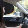4-Layer Sun Shade Cover Electrostatic Curtains Car Side Sun Protection Cover Foldable Car Side Window Shield Privacy Sunshade