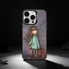 Прекрасный чехол для телефона серии S-Santoro G-Gorjuss для iPhone 17,16,15,14,13,12,11 Plus,Pro Max,XS,Цветной серебристый чехол для телефона