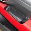 Car Door Panel Armrest Sticker Decal Carbon Fiber Interior Trim Cover for Fiat 500 2012-2015